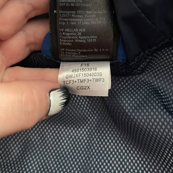 Youth The North Face Blue Triclimate 3-in-1 HyVent Boy's Medium 10/12 Waterproof - Picture 11 of 12